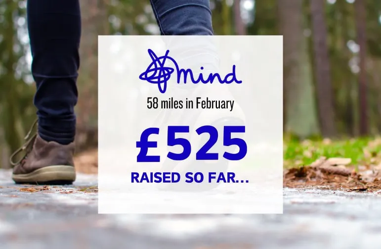 Mind's 58 Miles Challenge Update
