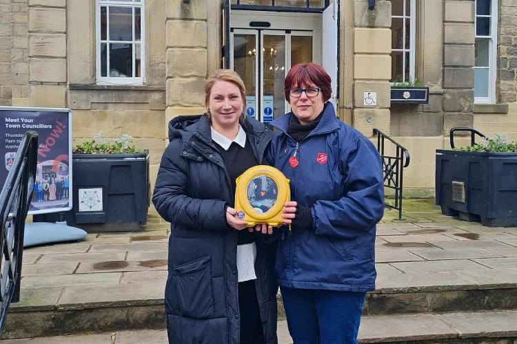 Salvation Army AED